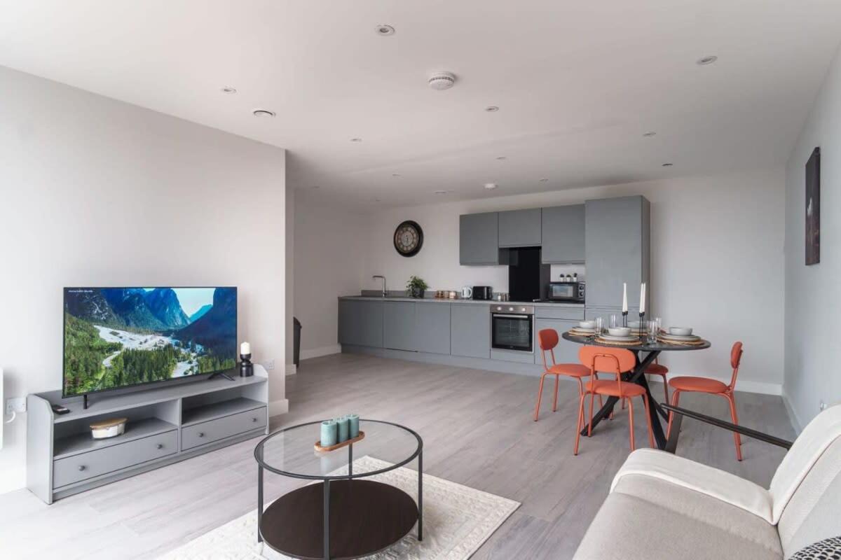 Fantastic 3 Bedroom Manchester Apartment Exteriör bild